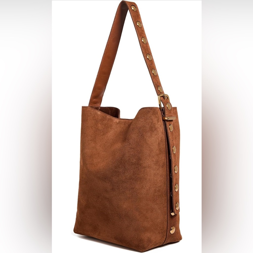 Madewell Women's The Essential Bucket Tote in Suede